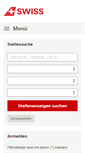 Mobile Screenshot of careers.swiss.com